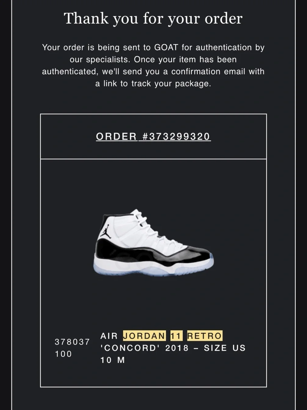 Jordan 11 Concord Retro Size 10 excellent condition
